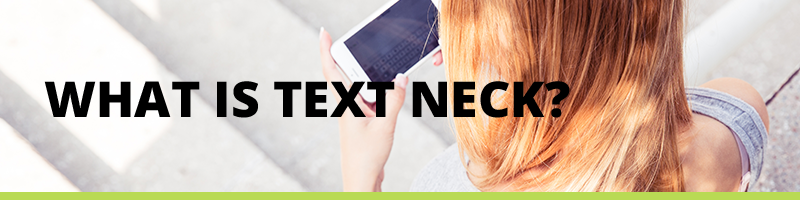 What is Text Neck? Read on our blog about how texting can cause chronic neck pain and back pain.