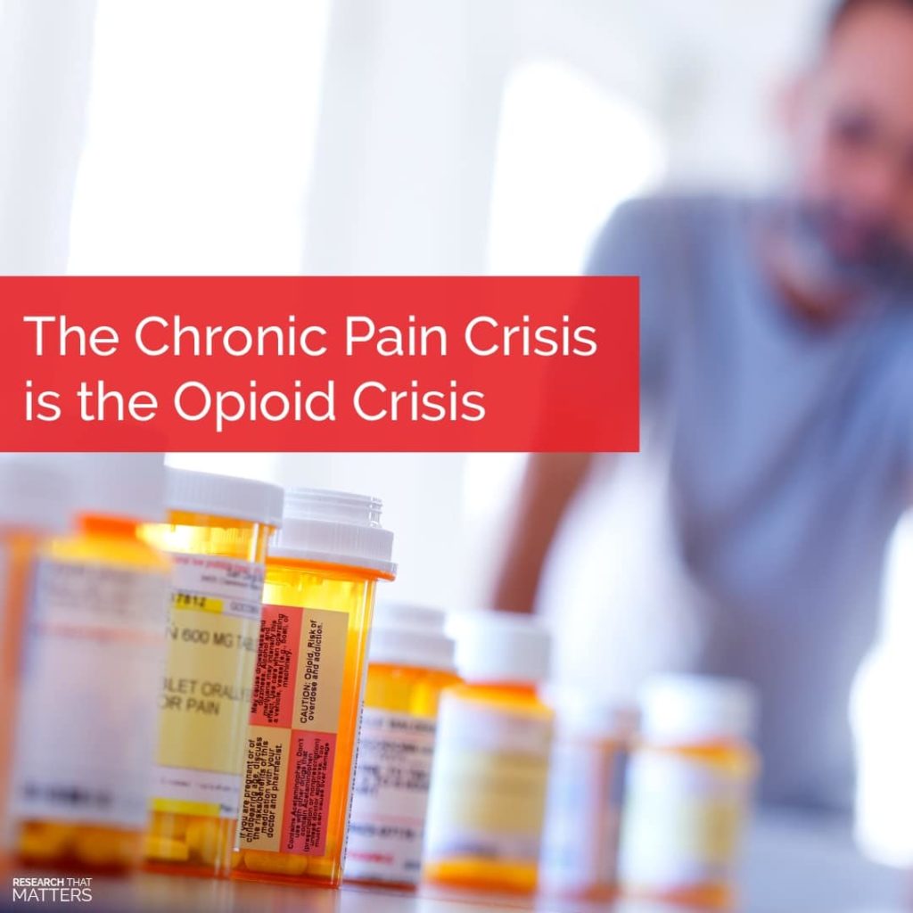Week 2 - The Chronic Pain Crisis is the Opioid Crisis